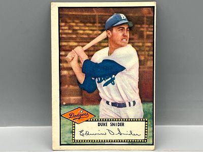 1952 Topps #37 Duke Snider (HOF) - Dodgers