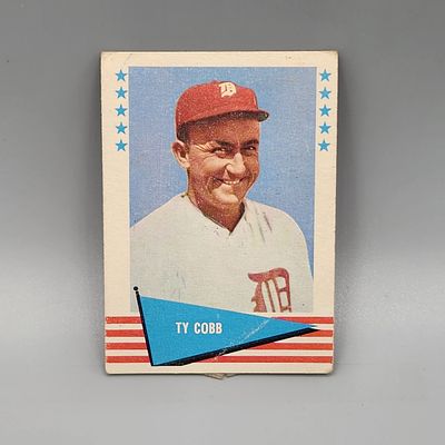 1961 Fleer Ty Cobb #14 HOF
