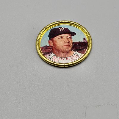 1964 Topps Coin Mickey Mantle #120 HOF
