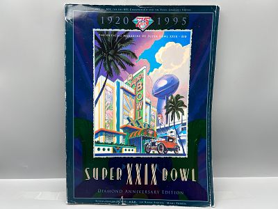1995 Super Bowl XXIX San Diego Chargers Vs San Francisco 49ers Diamond Anniversary Super Bowl 