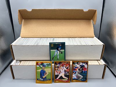 2001 Topps & 2002 Topps Baseball Complete Sets W/ Ichiro Suzuki RC & Joe Mauer RC
