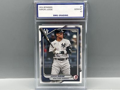 2024 Bowman Aaron Judge #7 - Slabbed By BMG Grading