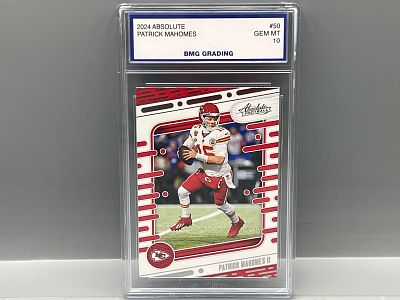 2024 Panini Absolute Patrick Mahomes #50 - Slabbed By BMG Grading