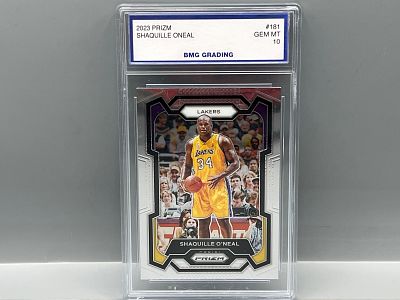 2023 Panini Prizm Shaquille O'Neal #181 - Slabbed By BMG Grading
