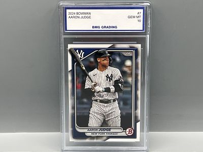 2024 Bowman Aaron Judge #7 - Slabbed By BMG Grading