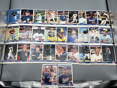 Lot of (29) 1984 Fleer Update Baseball Cards With Some Stars
