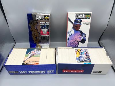 1997 & 1998 Upper Deck Collector's Choice Baseball Factory Sets - Not Verified For Completeness