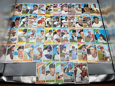 Lot of (49) 1966 Topps Baseball - Varying Conditions