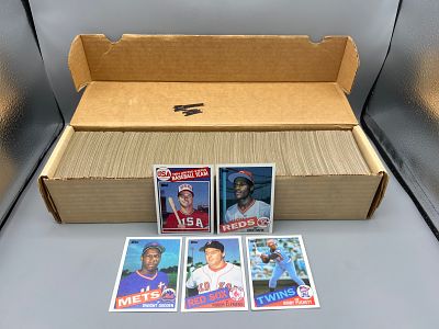 1985 Topps Baseball Set W/ Mark McGwire, Roger Clemens & Kirby Puckett RCs -Not Verified For 