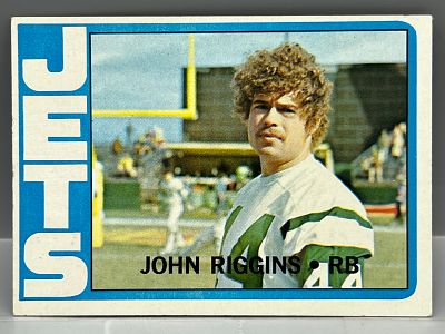 1972 Topps John Riggins #13 RC