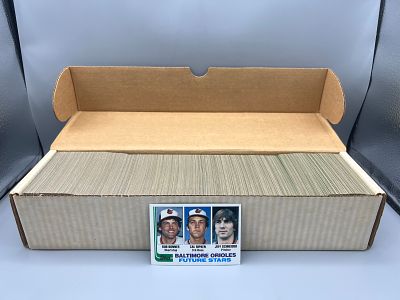 1982 Topps Baseball Set W/ Cal Ripken Jr. RC - Not Verified For Completeness