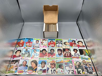 Lot of (181) 1972-1981 Topps Football w/HOF