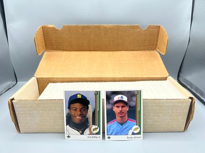 1989 Upper Deck Baseball Set W/ Ken Griffey Jr. RC & Randy Johnson RC - Missing At Least 5 