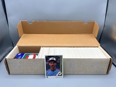1989 Upper Deck Baseball Set W/ Randy Johnson RC - Missing Griffey Jr RC - Not Verified For 