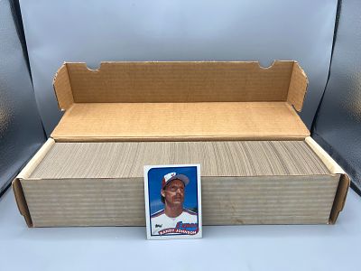 1989 Topps Baseball Set W/ Randy Johnson RC - Not Verified For Completeness