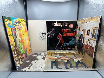 Lot of Six Assorted Vinyl Albums - Varying Conditions - The Kingston Trio, Lighthouse, Jonathan 