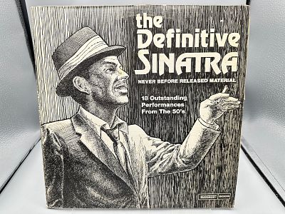 1965 Chairman Records Frank Sinatra The Definitive Sinatra Vinyl Album - 6009 - Records are 