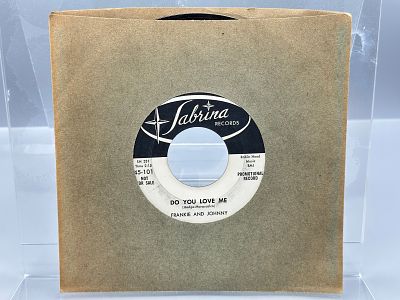 Unknown Release Date Sabrina Records Frankie And Johnny My First Love/Do You Love Me Promo 45 