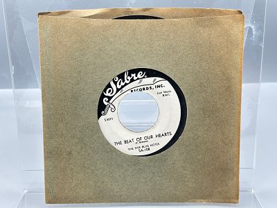 1954 Sabre Records The Five Blue Notes The Beat Of Our Heart/You Gotta Go Baby 45 RPM Record - 