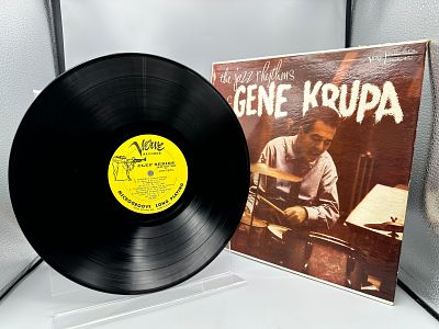 Unknown Release Date Verve Records Gene Krupa The Jazz Rhythms of Gene Krupa Vinyl Album - MG 