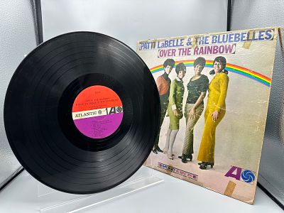 1964 Atlantic Records Patti LaBelle & The Bluebelles Over The Rainbow Vinyl Album - 8119 - 