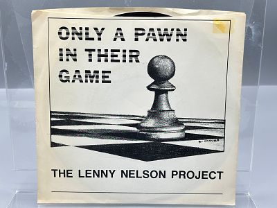 1988 Stretch Records The Lenny Nelson Project Only A Pawn In Their Game/(I Know I'm) Lost 