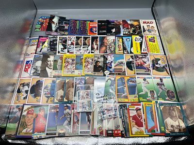 Lot of Assorted Sports & Non Sports Trading Cards W/ Some Stars - Varying Conditions