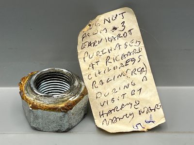 Dale Earnhardt NASCAR Race Used Lugnut