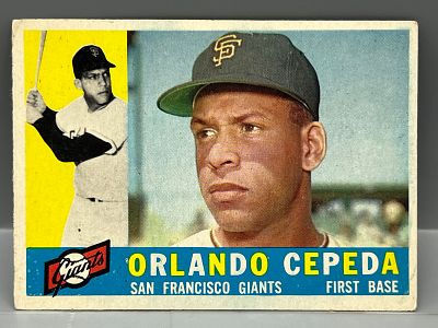 1960 Topps Orlando Cepeda #450