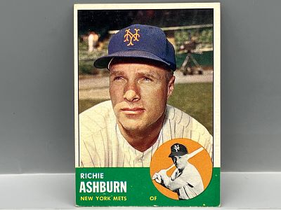 1963 Topps Richie Ashburn #135