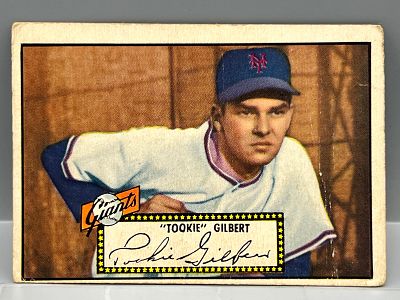 1952 Topps Tookie Gilbert #61