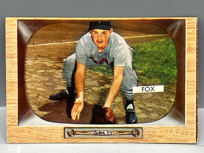 1955 Bowman Nellie Fox #33