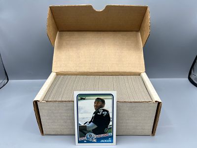 1988 Topps Football Complete Set W/ Bo Jackson RC