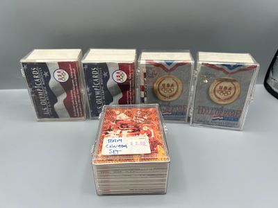 Lot of (5) 1990s Olympics Small Sets