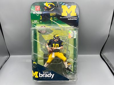 2009 McFarlane Sportspicks Tom Brady University of Michigan Figure