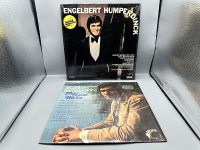 Lot of (2) Engelbert Humperdinck Parrot Records Vinyl Albums: "Engelbert Humperdinck" (PAS 