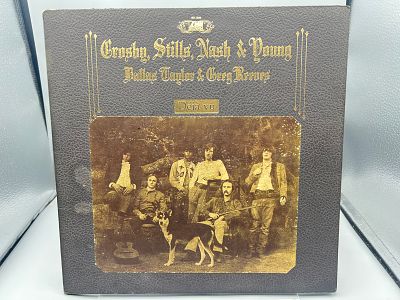 1970 Crosby, Stills, Nash & Young d&eacute;j&agrave; vu Vinyl Album - SD 7200 - Records are untested by 