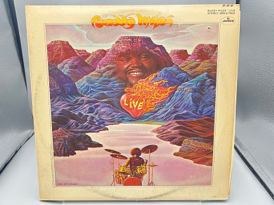 1971 Buddy Miles Live Vinyl Album - SRM-2-7500 - Records are untested by auction house for play 