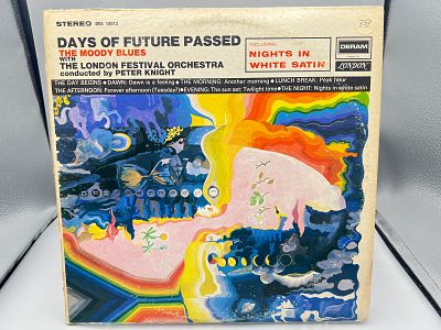 1968 The Moody Blues Days of Future Passed Vinyl Album - DES-18012 - Records are untested by 