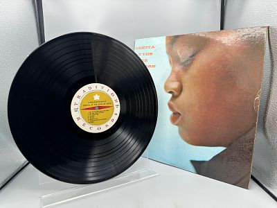 Odetta: At The Gate Of Horn (1966), previous owner address label on back cover - Records are 