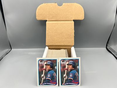 Lot of (150) 1989 Topps Ryne Sandberg #360