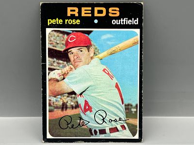 1971 Topps #100 Pete Rose (HOF) / Reds