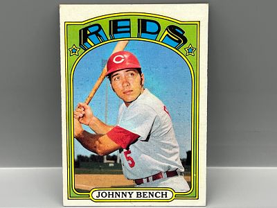 1972 Topps #433 Johnny Bench (HOF) / Reds