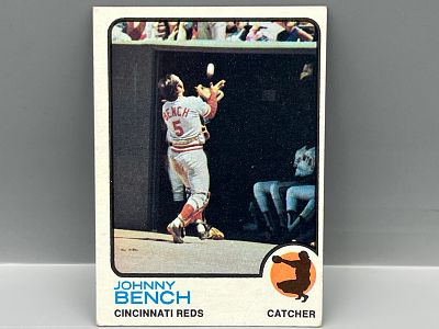 1973 Topps #380 Johnny Bench (HOF) / Reds