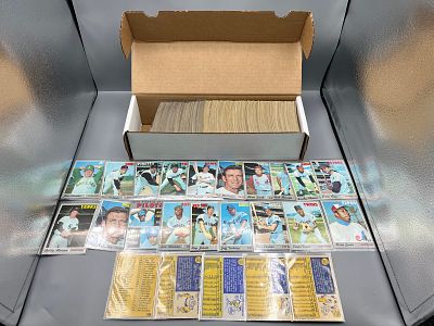 Box of (500+) 1970 Topps Baseball Cards W/ Some Stars & 5 High Numbers - Varying Conditions
