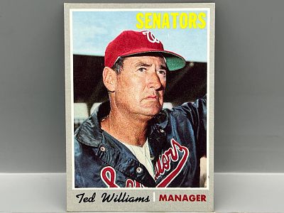 1970 Topps Ted Williams #211 - HOF