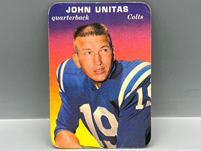 1970 Topps Super Glossy Johnny Unitas #2