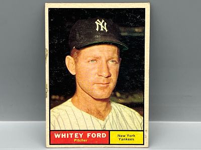 1961 Topps Whitey Ford #160
