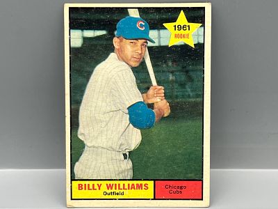 1961 Topps Billy Williams RC #141