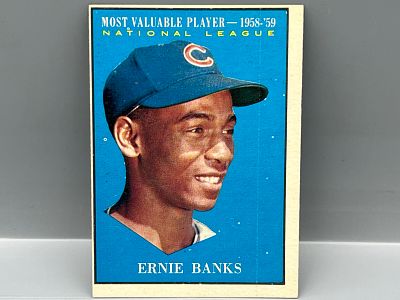 1961 Topps Ernie Banks MVP #485